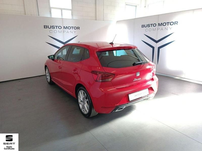 Usata Seat Ibiza FR 95 CV (69 kW) 2022 Rosso Berlina