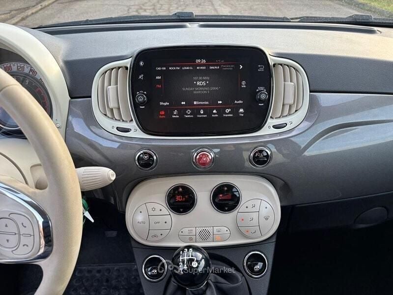 Usata Fiat 500 Lounge 69 CV (50 kW) 2020 Grigio Utilitaria