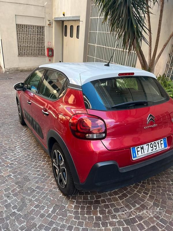 Usata Citroën C3 82 CV (60 kW) 2018 Rosso Utilitaria