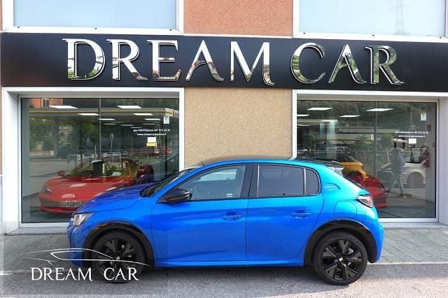 Usata Peugeot 208 GT-line 102 CV (75 kW) 2019 Blu perlato Utilitaria