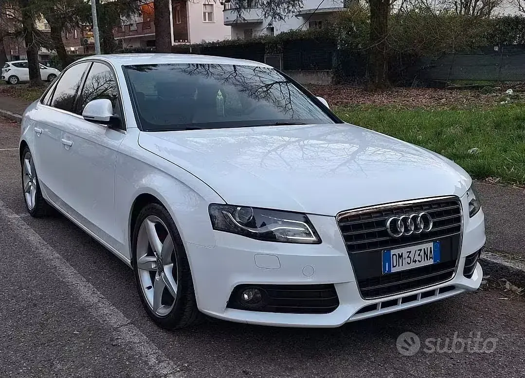 Usata Audi A4 143 CV (105 kW) 2008 Bianco Berlina