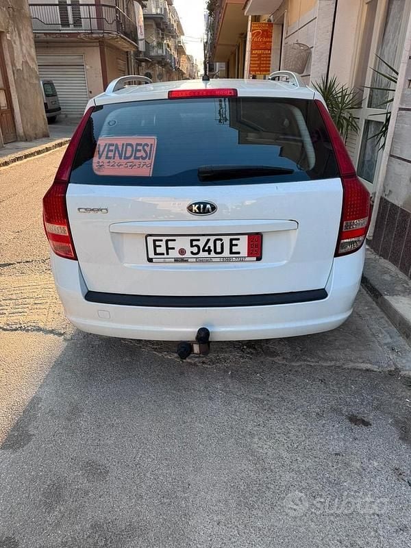 Usata Kia Ceed 2010 Bianco Utilitaria