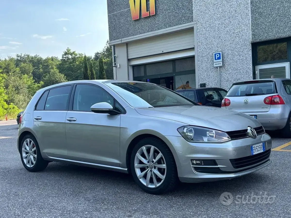 Usata VW Golf VII 122 CV (89 kW) 2013 Grigio Berlina