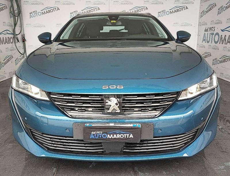 Usata Peugeot 508 Allure 165 CV (121 kW) 2019 Blu/azzurro Station wagon