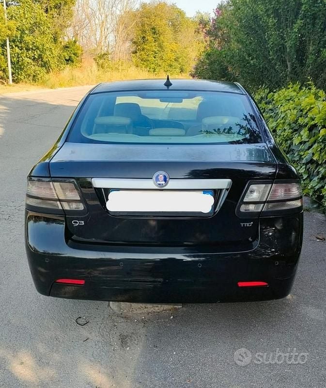 Usata Saab 9-3 130 CV (95 kW) 2011 Nero Berlina