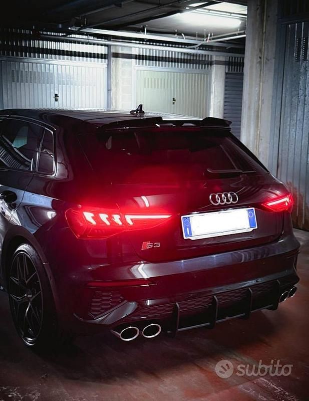 Usata Audi S3 Ambiente 310 CV (228 kW) 2023 Nero Berlina