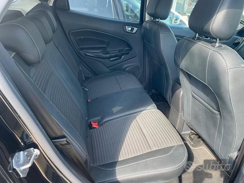 Usata Ford Ecosport ST-Line 100 CV (73 kW) 2018 Nero SUV