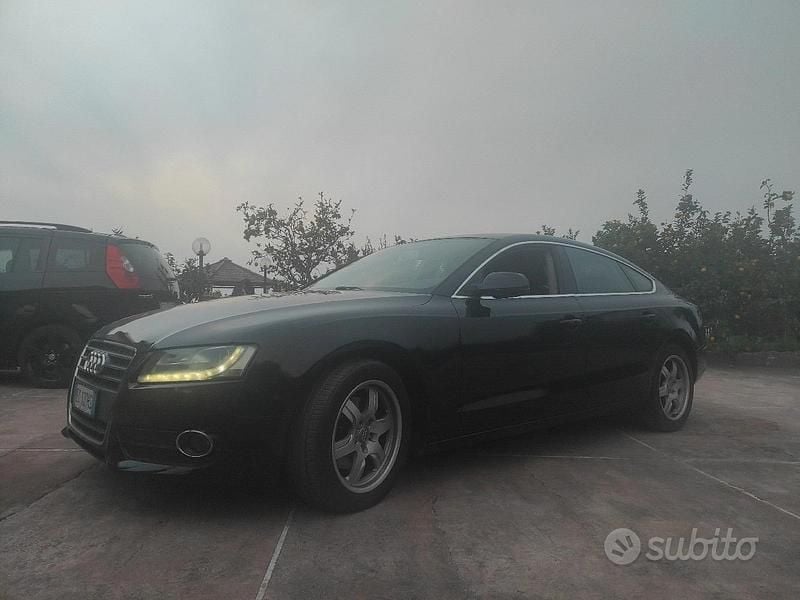 Usata Audi A5 Sportback 143 CV (105 kW) 2010 Nero Utilitaria