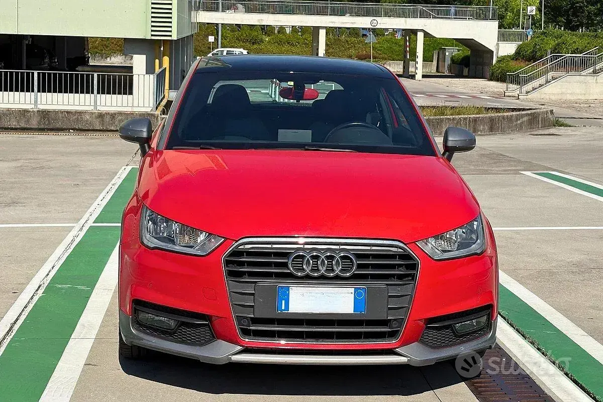 Usata Audi A1 Sport 82 CV (60 kW) 2017 Rosso Utilitaria