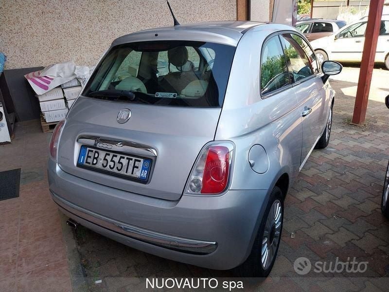 Usata Fiat 500 Lounge 69 CV (50 kW) 2010 Grigio Berlina