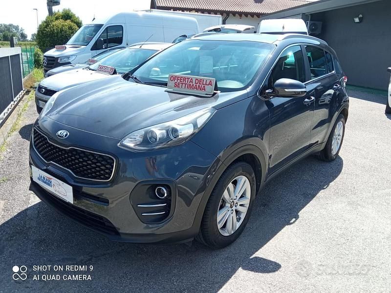 Usata Kia Sportage Sport 116 CV (85 kW) 2017 Nero SUV