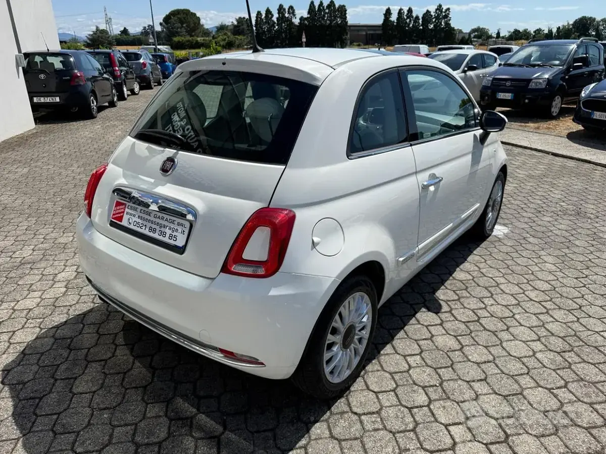 Usata Fiat 500 Lounge 69 CV (50 kW) 2016 Bianco Berlina