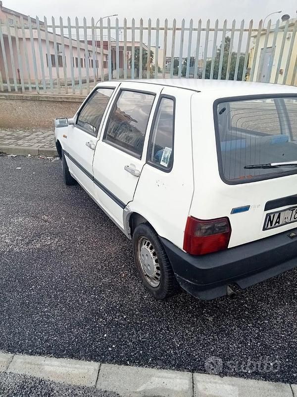 Usata Fiat Uno 1990 Bianco Utilitaria