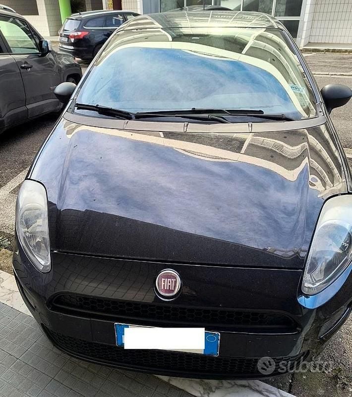Usata Fiat Punto 2014 Nero Utilitaria