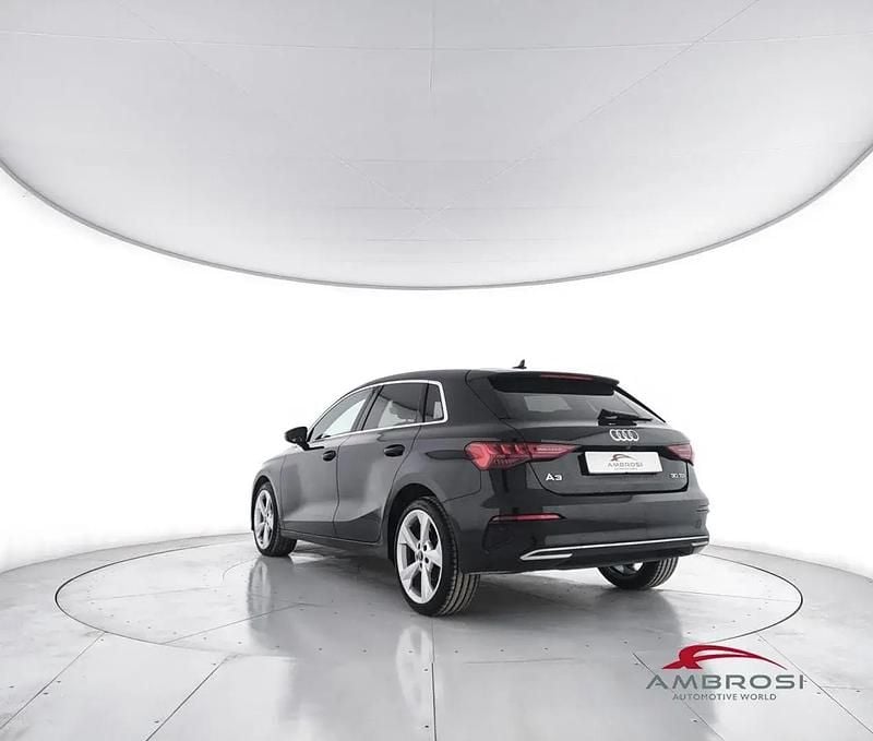 Usata Audi A3 Advanced 116 CV (85 kW) 2022 Nero Berlina