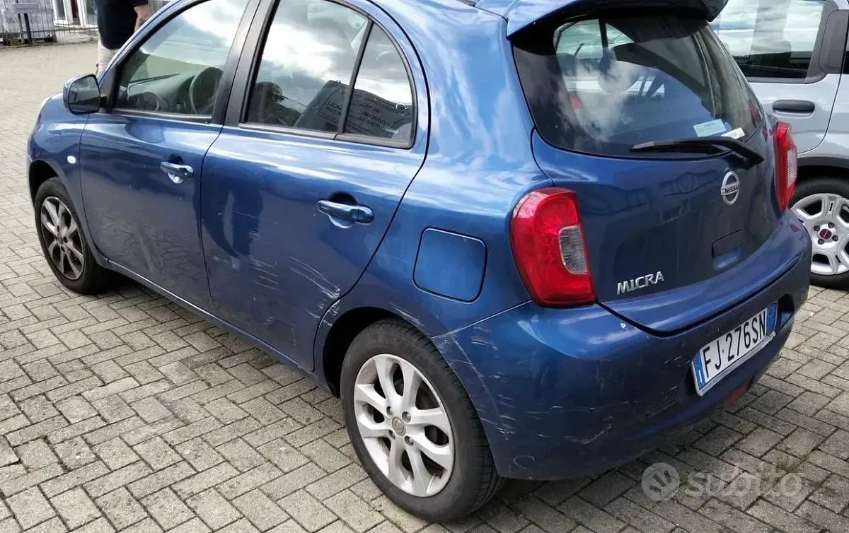 Usata Nissan Micra 80 CV (58 kW) 2017 Blu Utilitaria