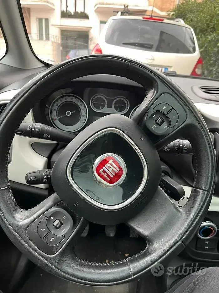 Usata Fiat 500L 85 CV (62 kW) 2013 Bianco Monovolume
