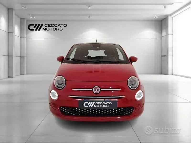 Usata Fiat 500 Lounge 70 CV (51 kW) 2020 Rosso Berlina