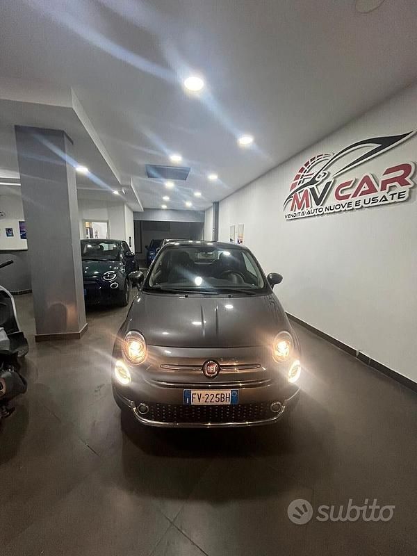 Usata Fiat 500 Lounge 69 CV (50 kW) 2019 Grigio Utilitaria
