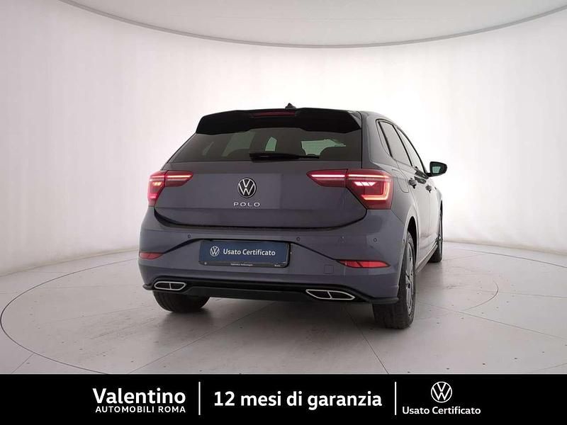 Usata VW Polo R-line 95 CV (69 kW) 2023 Grigio Berlina