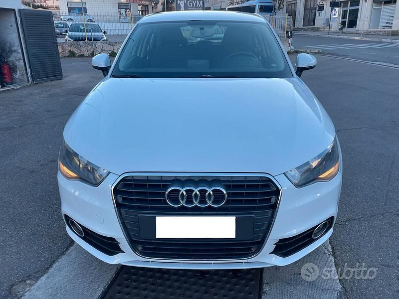 Usata Audi A1 S-Line 89 CV (65 kW) 2014 Bianco Utilitaria