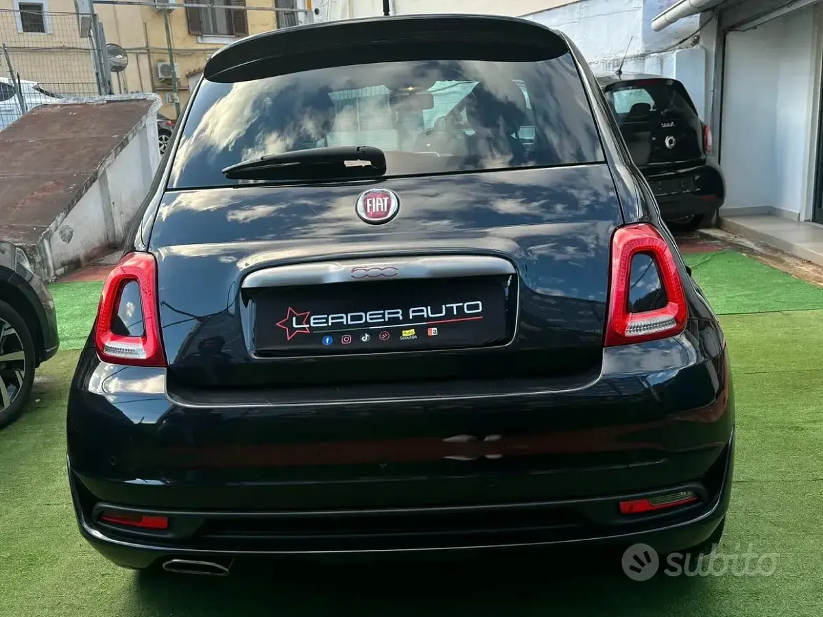Usata Fiat 500 Sport 95 CV (69 kW) 2017 Nero Berlina