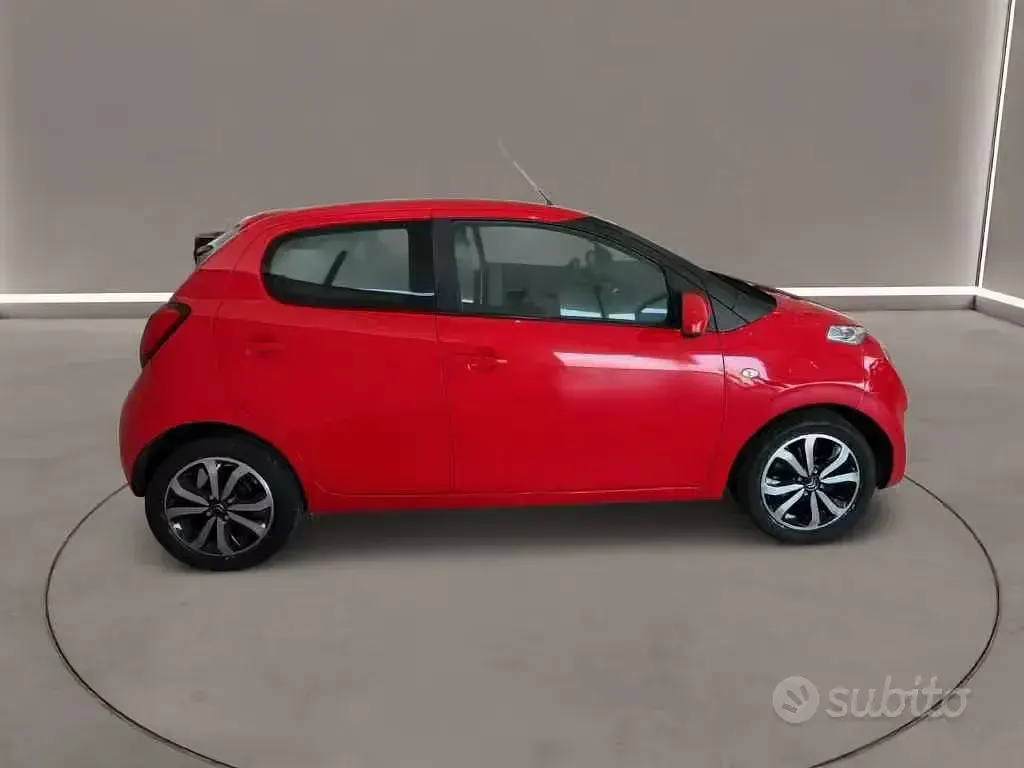 Usata Citroën C1 Shine 72 CV (52 kW) 2020 Rosso Utilitaria