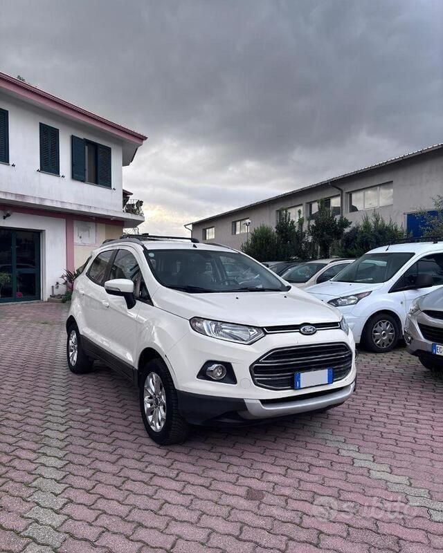 Usata Ford Ecosport 90 CV (66 kW) 2014 Bianco metallizzato SUV