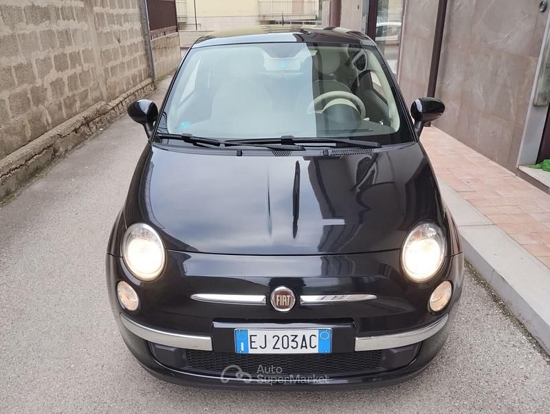 Usata Fiat 500 Lounge 95 CV (69 kW) 2012 Nero Berlina