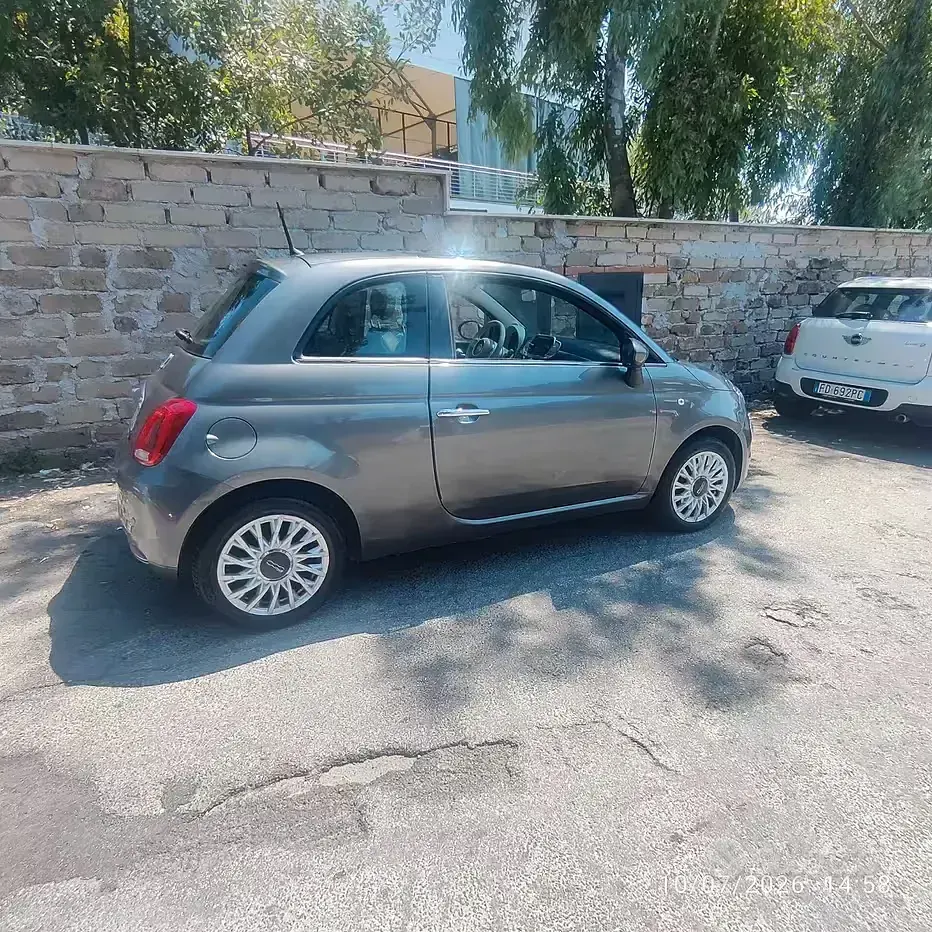 Usata Fiat 500 Lounge 69 CV (50 kW) 2017 Grigio Berlina