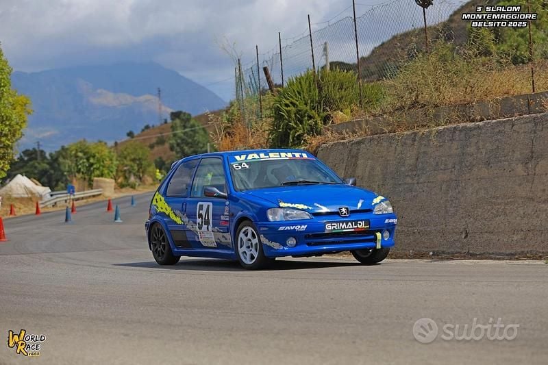 Usata Peugeot 106 GTi 1989 Blu Utilitaria
