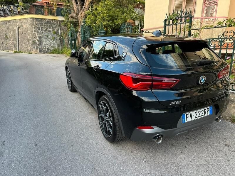 Usata BMW X2 Efficient Dynamics 150 CV (110 kW) 2019 Nero SUV