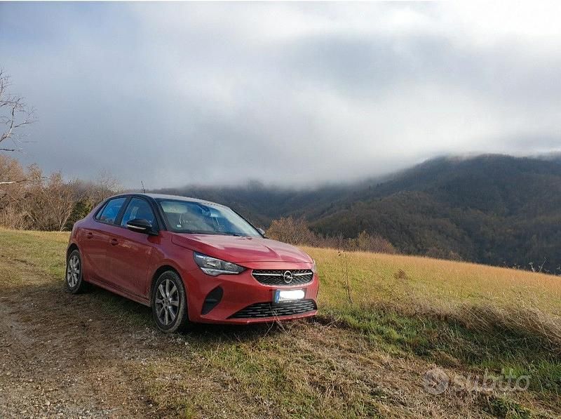 Usata Opel Corsa 75 CV (55 kW) 2021 Rosso Berlina