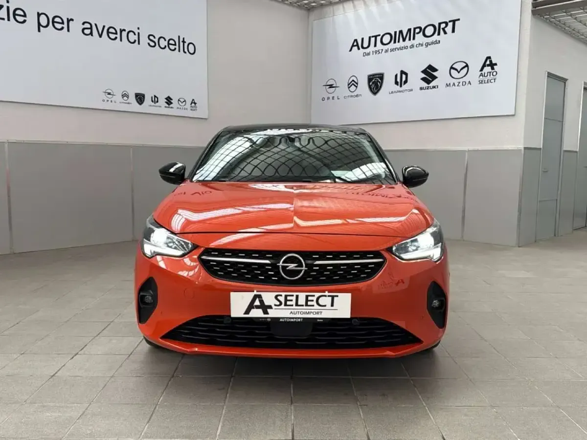 Usata Opel Corsa Elegance 100 kW (136 CV) 2020 Arancione Utilitaria