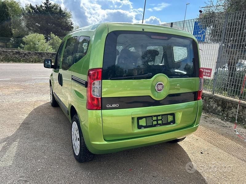 Usata Fiat Qubo Dynamic 73 CV (53 kW) 2009 Verde Monovolume
