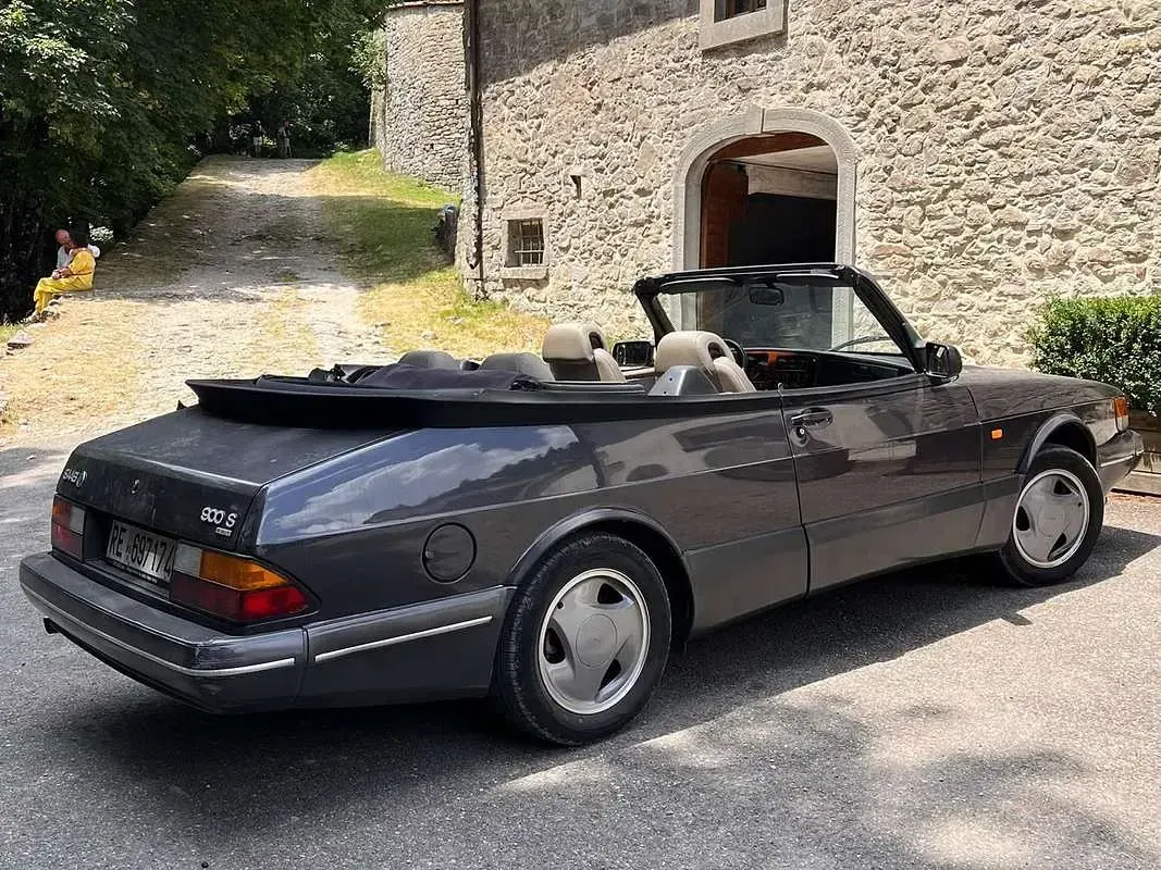 Usata Saab 900 Cabriolet 140 CV (102 kW) 1993 Lilla Cabrio