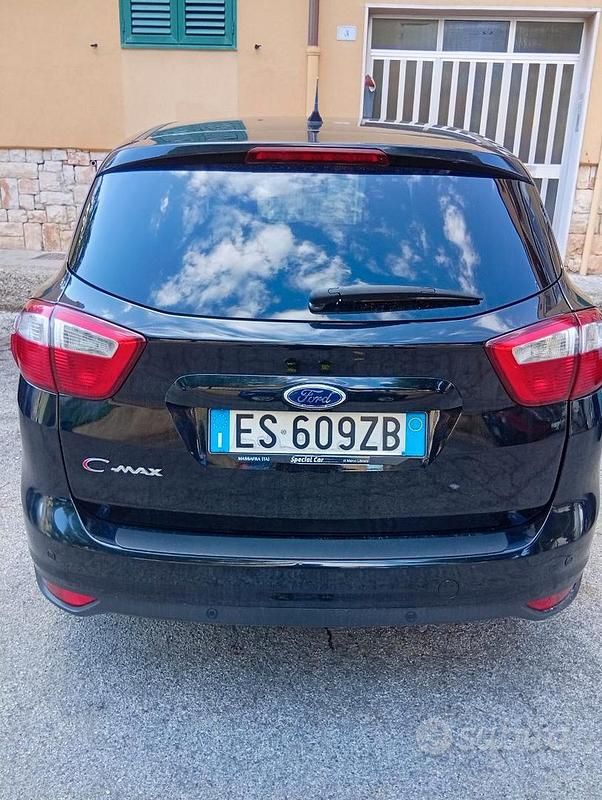 Usata Ford C-MAX 115 CV (84 kW) 2013 Nero Monovolume