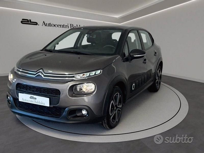 Usata Citroën C3 Feel 83 CV (61 kW) 2020 Grigio Utilitaria