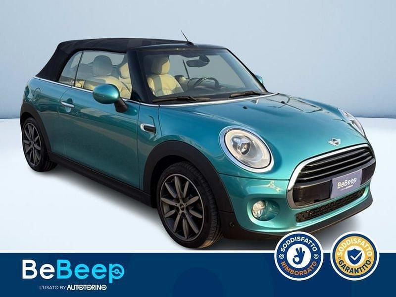 Usata Mini Cooper D Cabriolet 116 CV (85 kW) 2016 Blu Cabrio