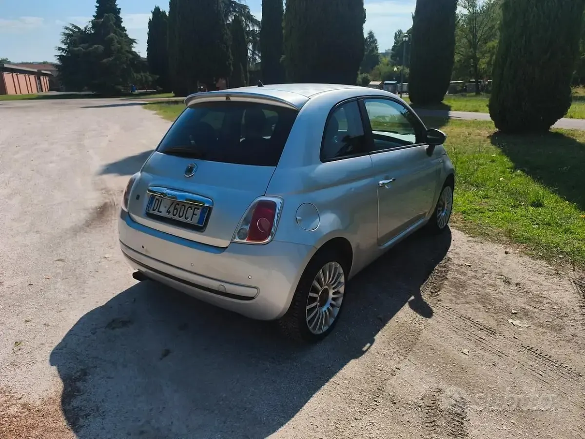 Usata Fiat 500 100 CV (73 kW) 2007 Grigio Utilitaria