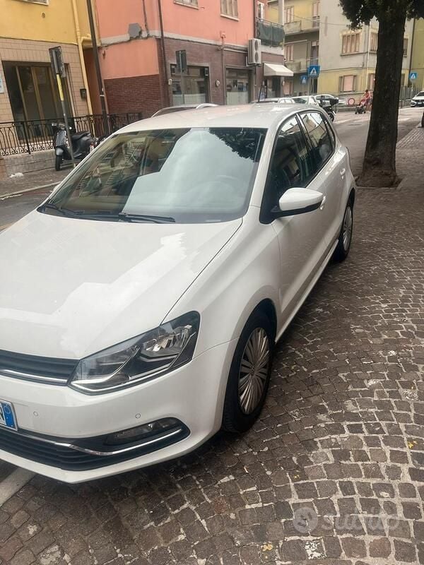 Usata VW Polo 75 CV (55 kW) 2017 Bianco Utilitaria