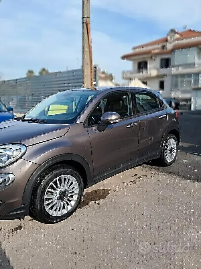 Usata Fiat 500X Lounge 120 CV (88 kW) 2017 Marrone SUV