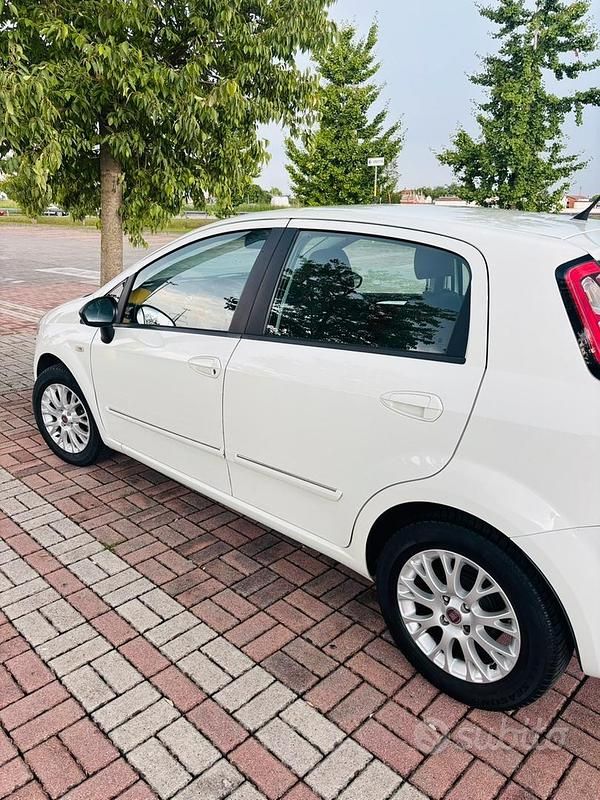Usata Fiat Punto Easy 69 CV (50 kW) 2010 Bianco Utilitaria
