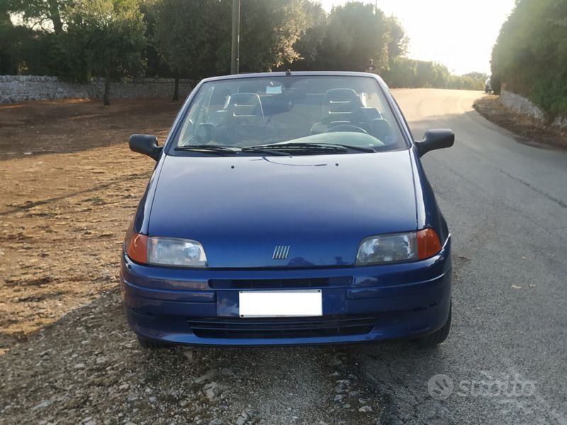 Usata Fiat Punto Cabriolet 1995 Blu Cabrio