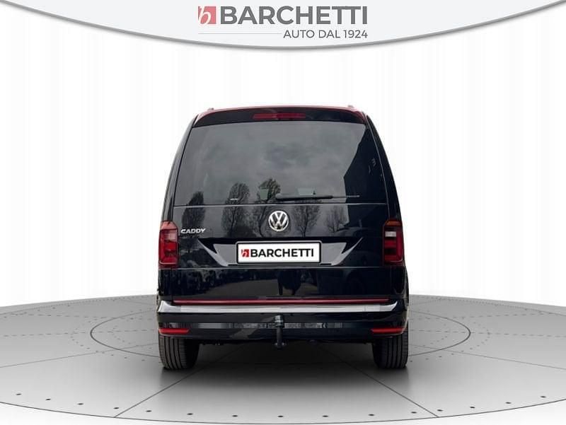 Usata VW Caddy Edition 102 CV (75 kW) 2018 Nero Monovolume