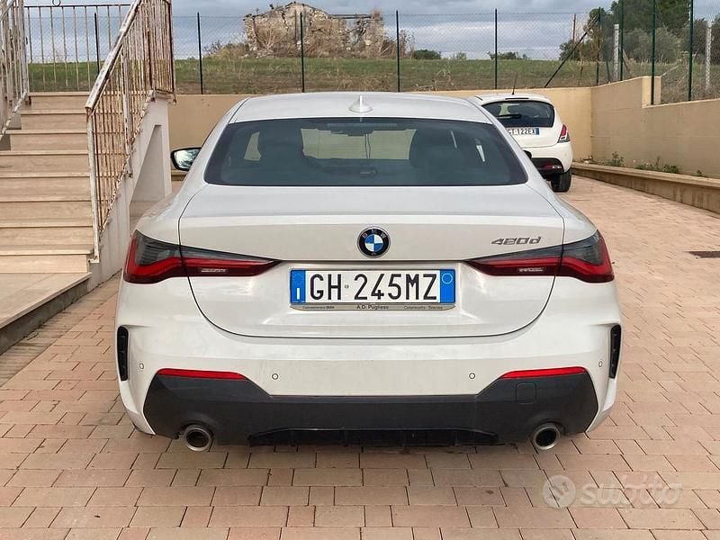 Usata BMW 420 Coupé M Sport 190 CV (139 kW) 2022 Bianco Coupé