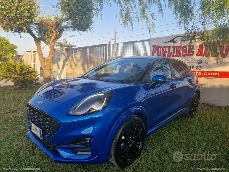 Usata Ford Puma ST-Line X 125 CV (91 kW) 2020 Blu/azzurro SUV