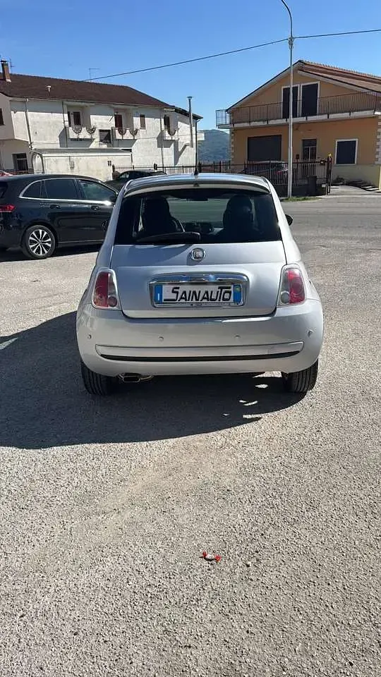 Usata Fiat 500 Lounge 95 CV (69 kW) 2011 Argento Utilitaria