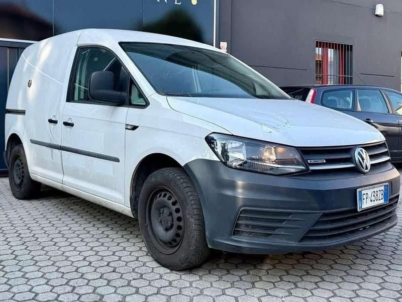 Usata VW Caddy Highline 111 CV (81 kW) 2018 Bianco Monovolume
