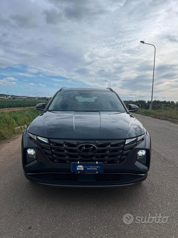 Usata Hyundai Tucson 136 CV (100 kW) 2022 Blu/azzurro SUV
